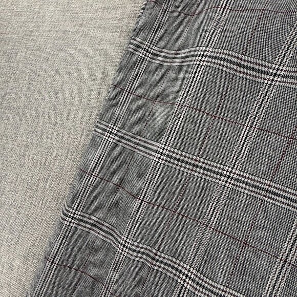 Speechless Plaid Pants Flare Gray Junior 9 Low Rise Office, School, Business Wea - Picture 5 of 14
